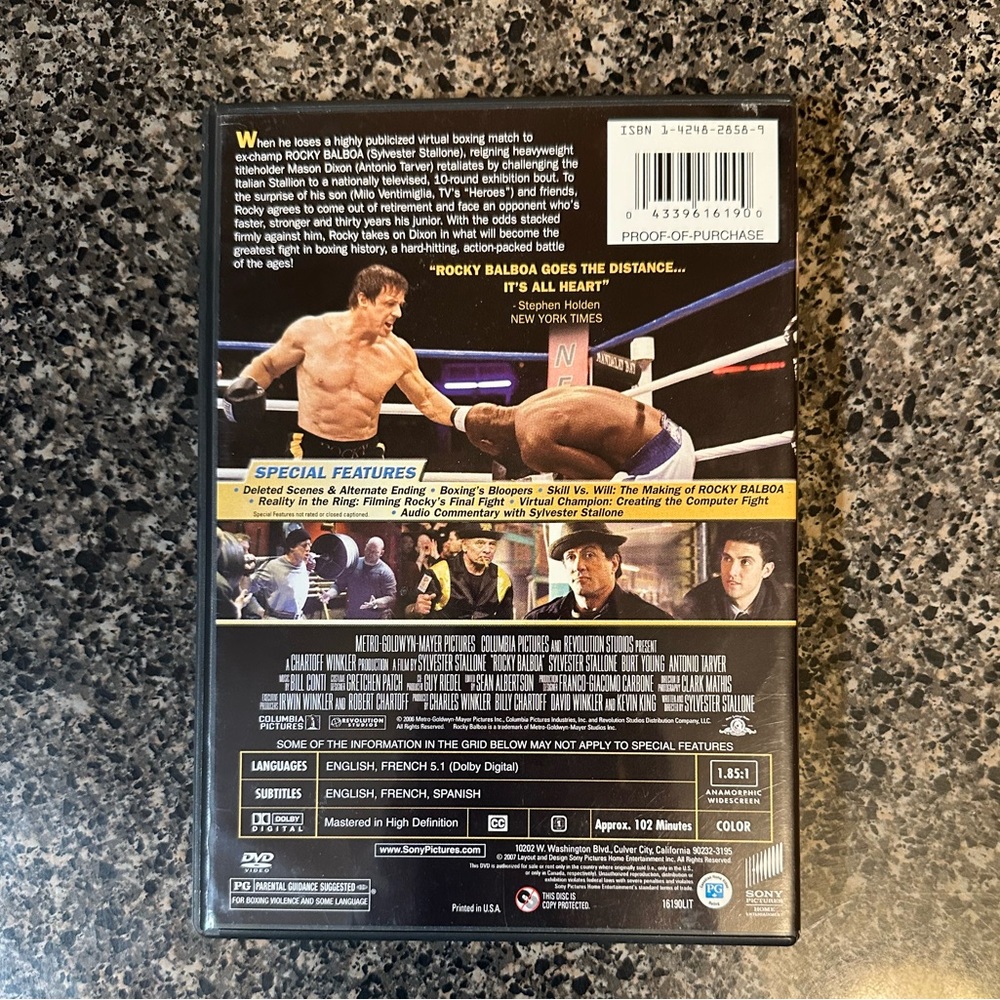 Rocky Balboa DVD - Picture 2 of 3